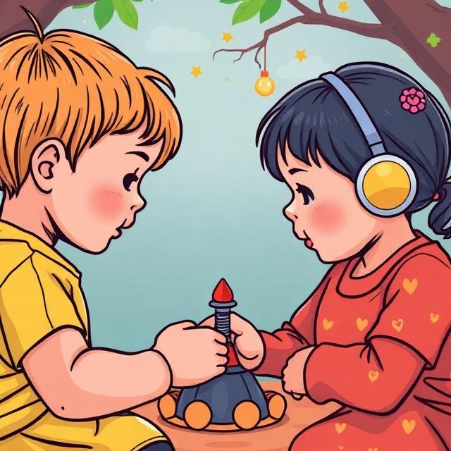Kids doing AI experiments without advanced coding